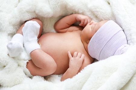 Two-Ply Baby Cap & Ankle Sock Set #BCS-620