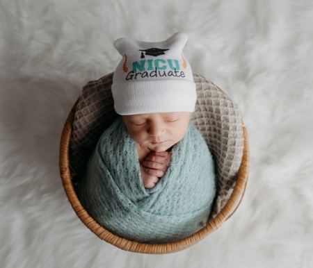 Newborn NICU Grad 2-Ply Hat #BC-NICU