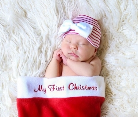 Newborn Boy & Girl Holiday Specialty Caps