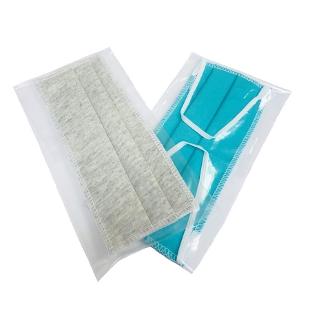 50 Individually Packaged Cotton Face Masks with Ear Loops
