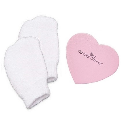 Newborn Cotton Mittens & Nail File Set #MC-NF36