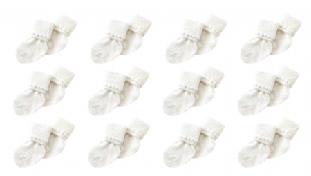 Newborn Bubble Socks (Dozens) #SK-12WI