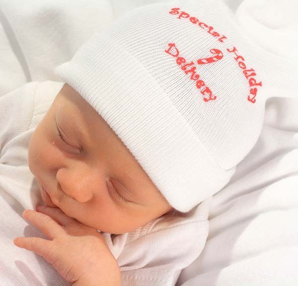 Special Holiday Delivery Baby Hat & Sock Set #BCSK-620SHD