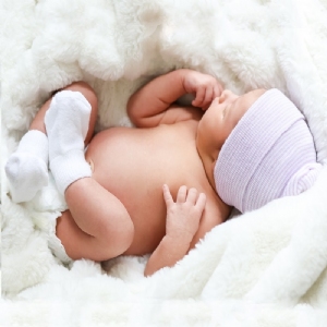 Two-Ply Baby Cap & Ankle Sock Set #BCS-620