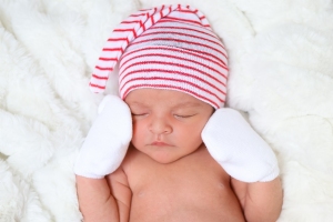 Elf Cap & Mitten Set