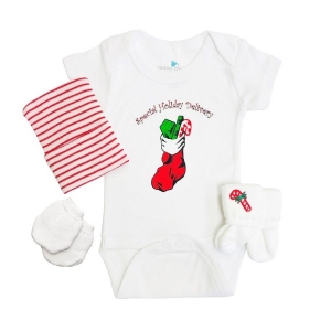 First Christmas Newborn Baby Set