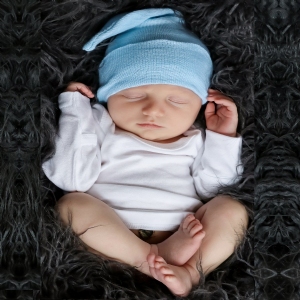 Newborn Baby Mitt-Cuff Tee #CT-03W