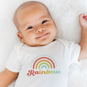 Newborn Rainbow Baby T-Shirt #TS-RAINBOW