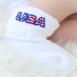 Newborn USA Socks #SK-USA